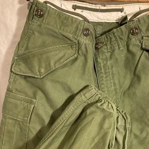 Vintage Army issued cargo pants